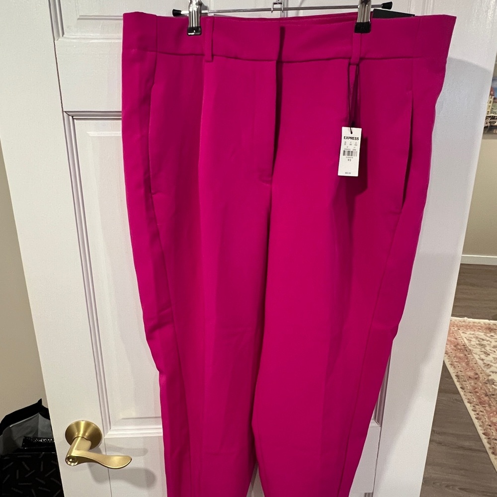 Express high waisted Ankle pant PINK